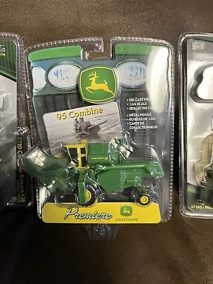$42 • Buy ERTL John Deere 95 Combine With Corn Head  Premiere Series #7   1/64 NIP