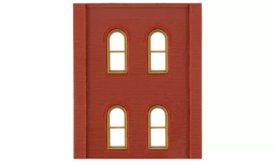 Design Preservation DPM HO Two-Story Wall Sections W/4 Arched Windows Kit 30108 • $9.98