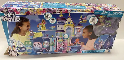 My Little Pony Canterlot Seaquestria Castle Playset Light-Up Tower New DMG BOX • $129.99