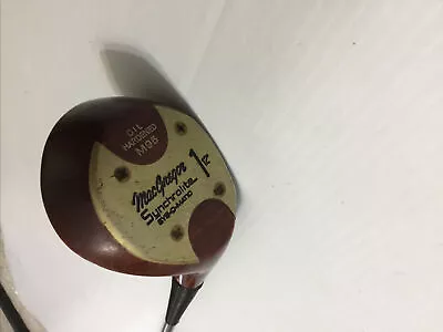 MacGregor Persimmon Synchrolite Eye-O-Matic Oil Hardened M95 Driver 12* RH • $19.99