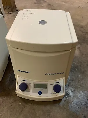 Eppendorf 5415D Centrifuge Parts Or Repair Untested 5415 D • $140