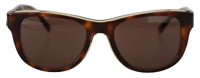 DOLCE & GABBANA Sunglasses DG4284 Plastic Full Rim Brown Mirror Lens 290usd • $138.70