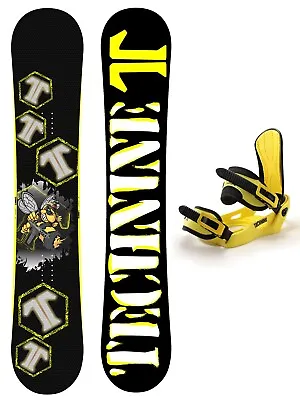 Technine Junior Cam Rock Youth Snowboard 133 Cm With T9 Blaster Bindings Package • $363.26