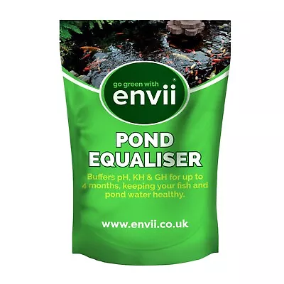 £29.99 • Buy Envii Pond Equaliser Pond PH KH & GH Buffer Stabiliser Adjuster Removes Ammonia 
