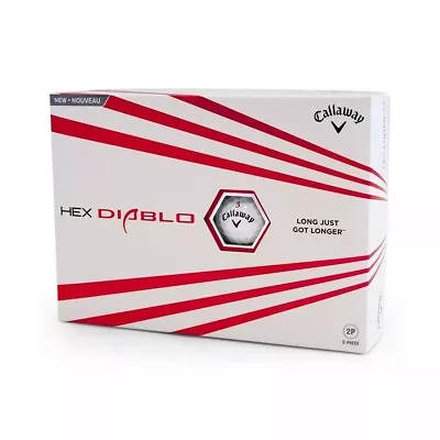 Callaway Hex Diablo Box 12 Golf Balls New Free Shipping • $21.95