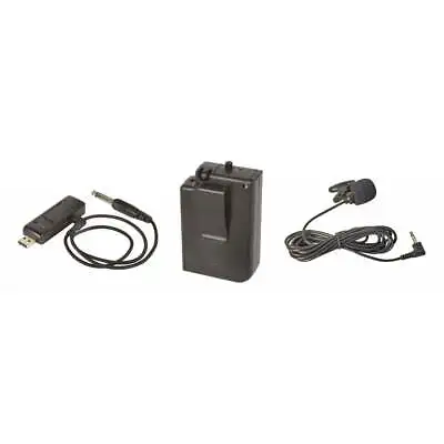 QTX U-MIC Lavalier UHF Microphone System 864.8HMz • £20