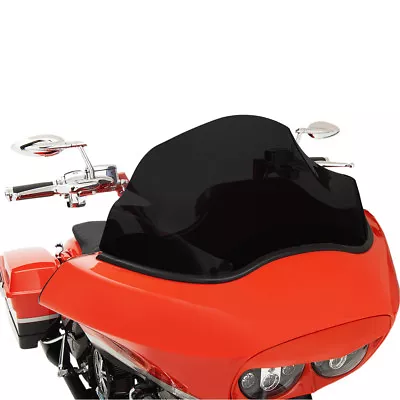 9.5  Wave Windshield Windscreen Black Fit For Harley Road Glide FLTR FLTRX 89-13 • $29.99