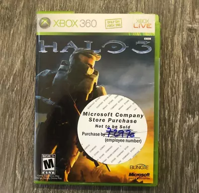 Halo 3 (Xbox 360 2007) New/no Plastic Cover/damaged • $40.49