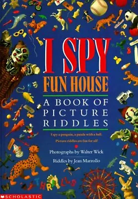 I SPY FUN HOUSE By Jean Marzollo - Hardcover *Excellent Condition* • $21.95