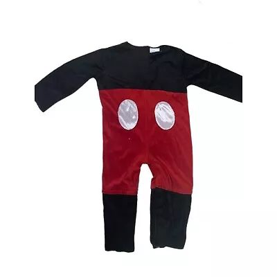 Disney Baby Toddler Boy Mickey Mouse Costume Halloween 12-18M • $8