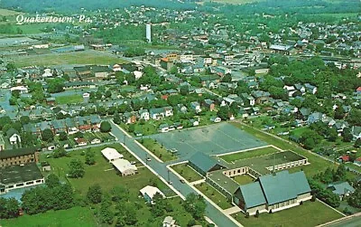 VTG Birds Eye Aerial View Bucks County  Quakertown PA P571 • $6.99