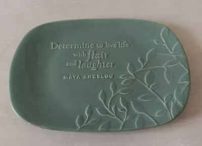 2003 Hallmark Maya Angelou Keepsake Ceramic Plate Dish 14.5  X 10  • $24.99