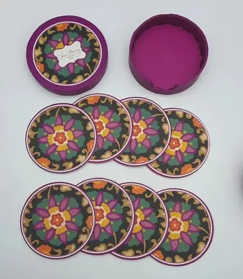 Vera Bradley SUZANI Pattern Coasters Set Of 2 Packs Of 8 One Coaster Missing • $17.99