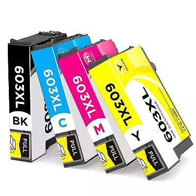 4 Ink Cartridge For Epson 603XL XP2100 XP2105 XP3100 XP2155 XP4100 WF2830 LOT • £5.40