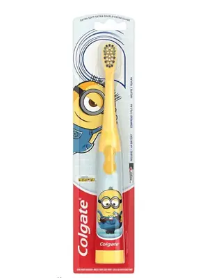 Colgate Kids 3+ Years Extra Soft Battery Toothbrush Select Style • £7.99