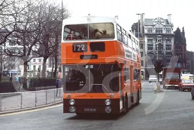 Bus Photo - Greater Manchester PTE 2284 QS SVR284K Daimler Fleetline Mancunian • £1.19