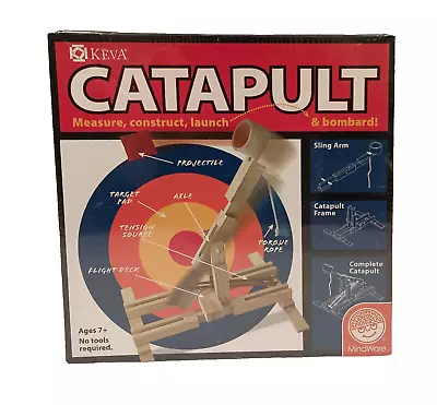 New KEVA Game Of Catapult MindWare Construction Educational Toy • $12