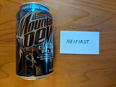 Mountain Dew HALO 3 GAME FUEL Limited Edition (2007 12oz) **EMPTY / NO DENTS** • $34.99