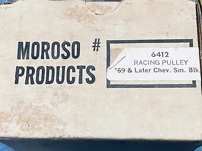 Moroso Racing Pulley 6412 SBC Chevy Small Block 69 Up  • $45