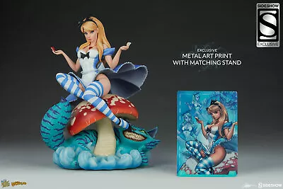 Alice In Wonderland Statue By Sideshow Collectibles / Exclusive / **NEW Sealed** • $679