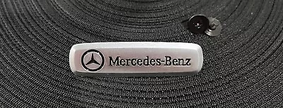 Car Universal Logo For Mercedes-Benz Aluminum Small Emblem With Screw 6.2x1.8sm • $10
