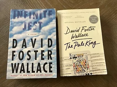 Lot Of 2 David Foster Wallace Books Infinite Jest & The Pale King • $32.99