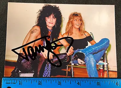 Tommy Lee *Motley Crue* Hand Signed Autographed 6x8  Color Photo W/COA SM 12223A • $119.99