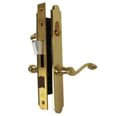 Marks Thinlin 2750B Brass Right Hand Mortise Single Cylinder Entry Lever Lockset • $134.99
