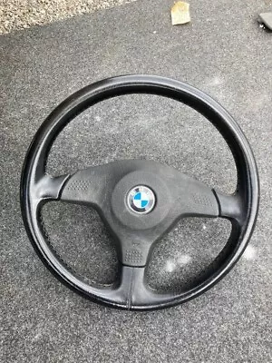 BMW E31 E32 E34 E36 M3 M5 KBA 70156 Leather Sport Steering Wheel VERY NICE 540i • $220