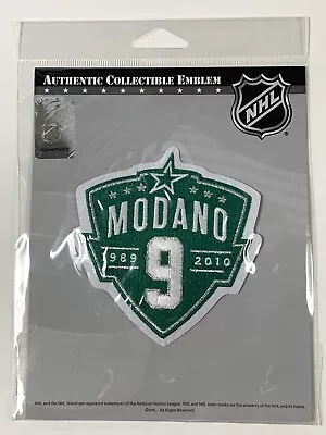 MIKE MODANO RETIREMENT JERSEY PATCH DALLAS STARS Officially Licensed Rare • $24.95