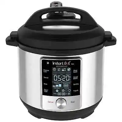 Instant Pot 6-Quart Max 9-in-1 Multi-Use Programmable Electric Pressure Cooker • $136.56