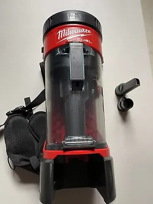 Milwaukee Cordless Vacuum M18 Fuel 3-In-1 Backpack Vacuum Tool Only • $3.25