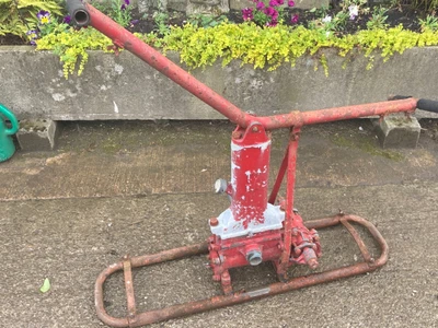 £195 • Buy Sigmund Manual 2 Man Fire Pump Vintage With Sigmund Plate Not Seized