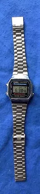 Vintage Men’s CASIO A168 3298 Alarm Chrono Digital Working Watch Battery Powered • $29.99