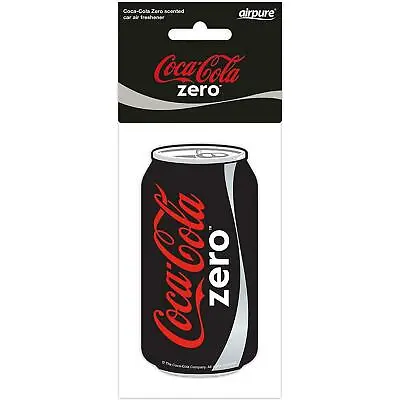 Coca-Cola Can Car Air Freshener  Fragrance Scent 2D - Coca-Cola Zero • £2.19