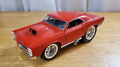 1/24 - Muscle Machines 1966 Pontiac GTO (Red) 2003 Funline • $6.99