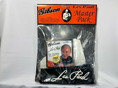 Les Paul Guitar Strap Strings Picks Gibson Master Pack • $40