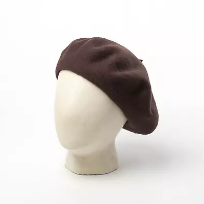 Wool Beret Hat French Artist Beanie Beret Hat Flat Winter Warm Cap For Women Men • $11.69