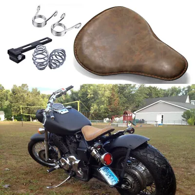 For Honda Shadow Spirit ACE Aero VT750 VT1100 Bobber Motorcycle Solo Seat Saddle • $65.19