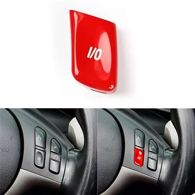 For 3 Series E46 M3 98-04 ABS Red Replacement Steering Wheel VO Button Cover • $32.35