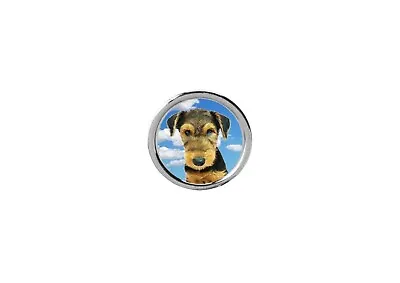 Airedale Terrier Puppy Dog Code38 DOME  Magnet Personalise With Any Name • £6.99
