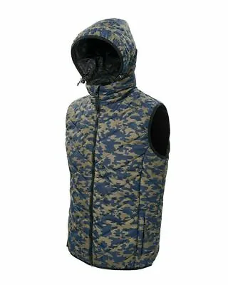 Daiwa Carp Camo Gilet Jacket  Fishing Body Warmer RRP£69.99 SIZE MEDIUM   CCG-M • £24.99