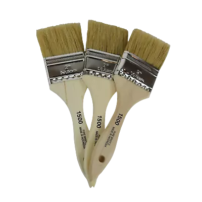 Dixie Belle 2in Chip Brush Natural Bristles Same Day Ship Free Ship Over $35 • $1.50