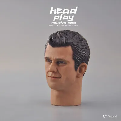 Headplay 1:6 Mel Columcille Gerard Gibson Head Sculpt Fit 12  Figure Body • $20.99