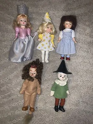 2007  Wizard Of Oz. 5 Dolls Madame Alexander McDonald's Dorothy Lion Scarecrow • $12