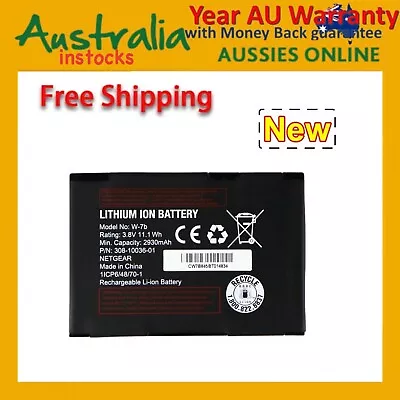 2024s New Battery W-7 W-7b For Optus 4G Modem Netgear 790S 800S 810S 5200087 • $24.85