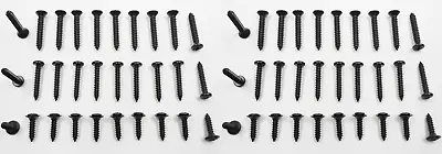 60 New Black Restoration Screws! Fits International Harvester Bronco Jeep & Etc • $16.95