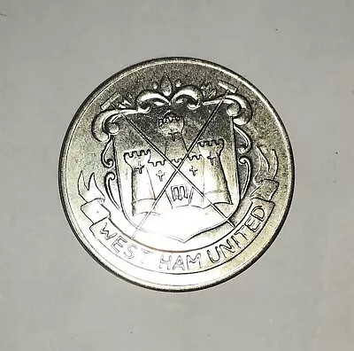 Vintage West Ham United Fa Cup Centenary  (1872  - 1972 ) Esso Coin / Medal. • £1.99