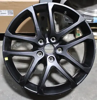 Jeep Mopar 20x8 20  Satin Black 10 Spoke Oem Wheel Rim 6ez75trmaa • $400