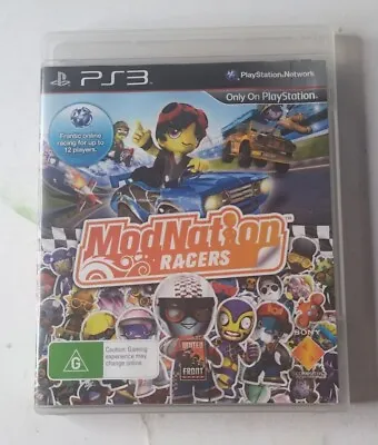 Mod Nation Racers Ps3 Game Sony Playstation 3 PS3 - Free Domestic Postage  • $9.77